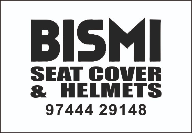 BISMI SEAT COVER AND HELMETS CHERPULASSERY